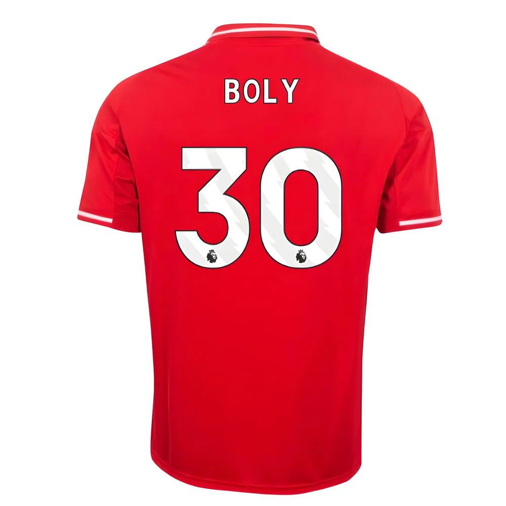 25-26 Nottingham Forest Home BOLY 30 Jersey