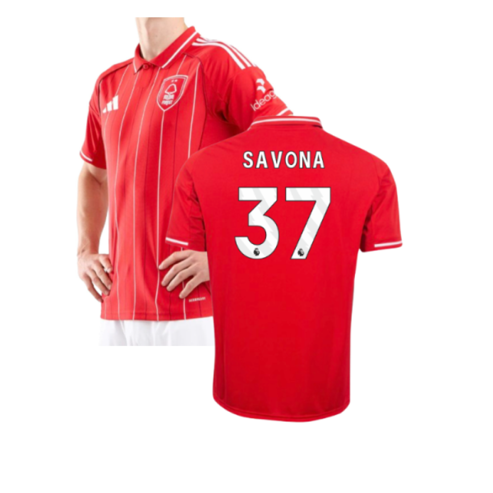 25-26 Nottingham Forest Home Savona 37 Jersey