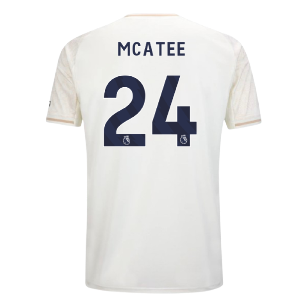 25-26 Nottingham Forest Away MCATEE 24  Jersey
