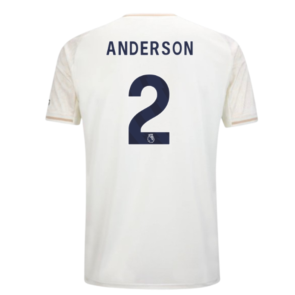 25-26 Nottingham Forest Away ANDERSON 2  Jersey