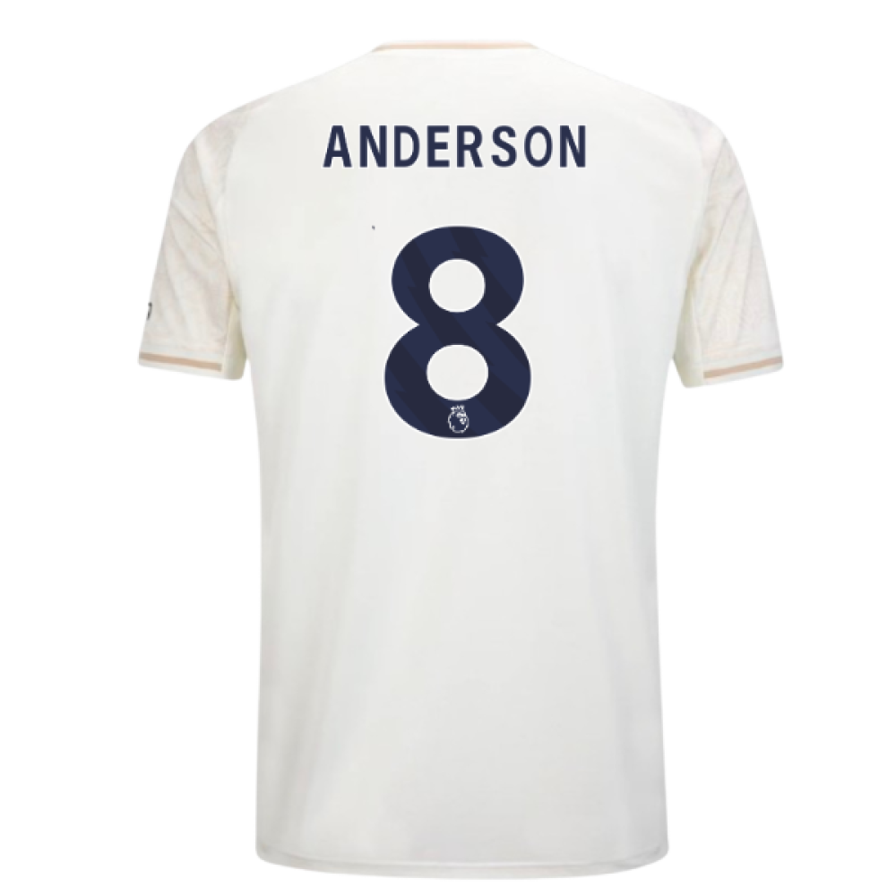 25-26 Nottingham Forest Away ANDERSON 8   Jersey