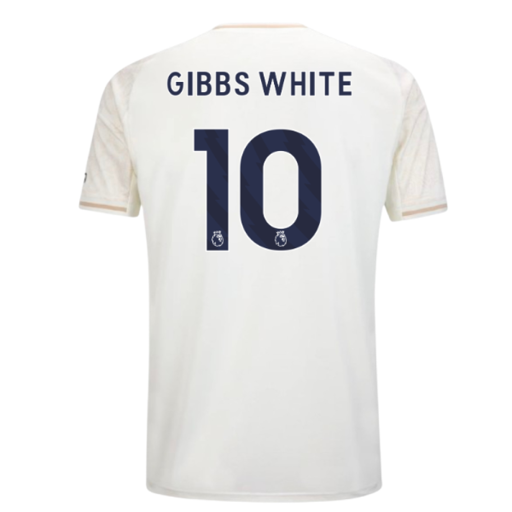 25-26 Nottingham Forest Away GIBBS WHITE 10  Jersey