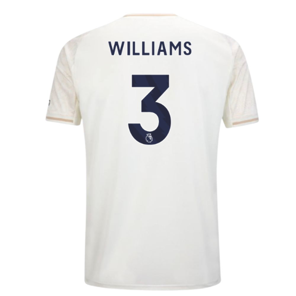 25-26 Nottingham Forest Away WILLIAMS 3 Jersey