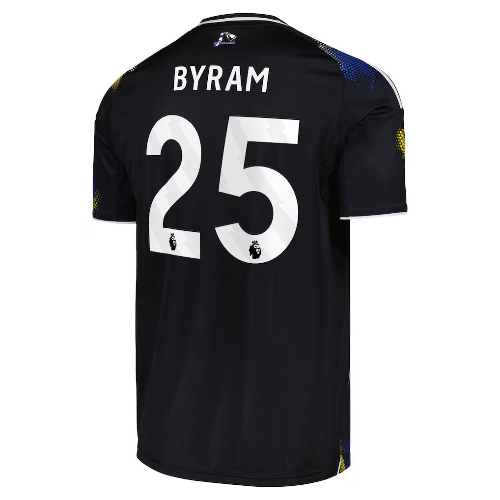 25-26 Leeds United Third BYRAM 25 Jersey