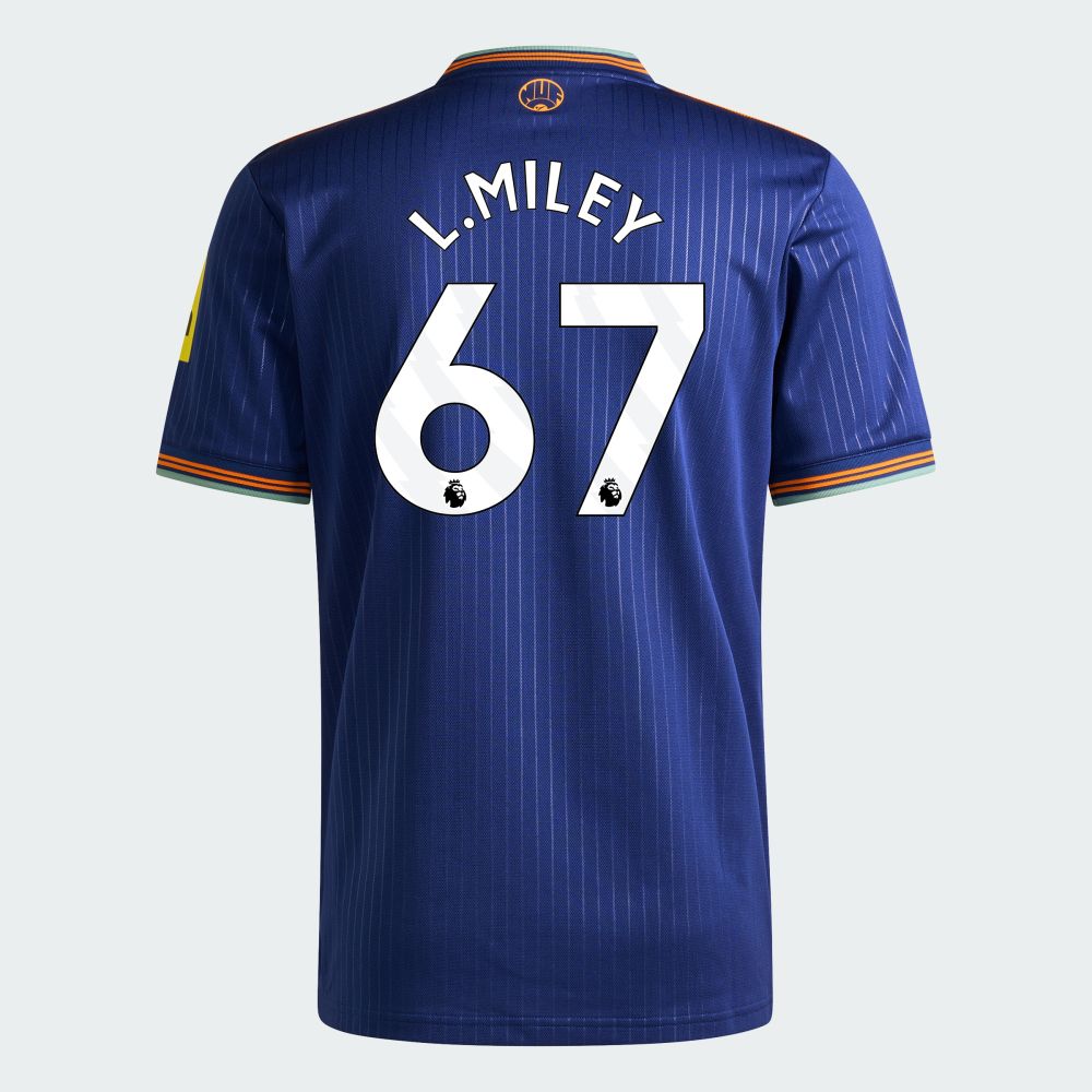 25-26 Newcastle United Third L.MILEY 67 Jersey