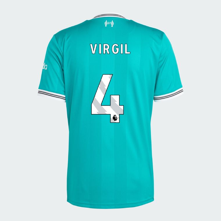 25-26 Liverpool Third VIRGIL 4 Jersey