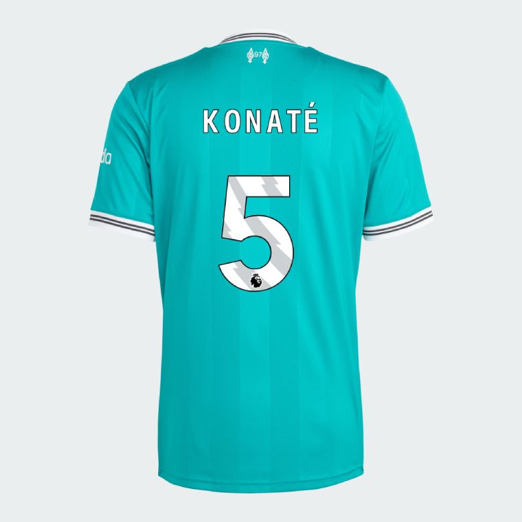25-26 Liverpool Third KONATÉ 5 Jersey