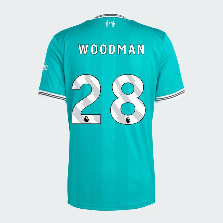 25-26 Liverpool Third WOODMAN 28 Jersey