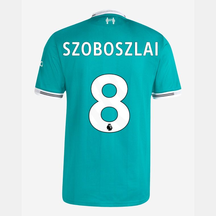 25-26 Liverpool Third SZOBOSZLAI 8 Jersey (Player Version）