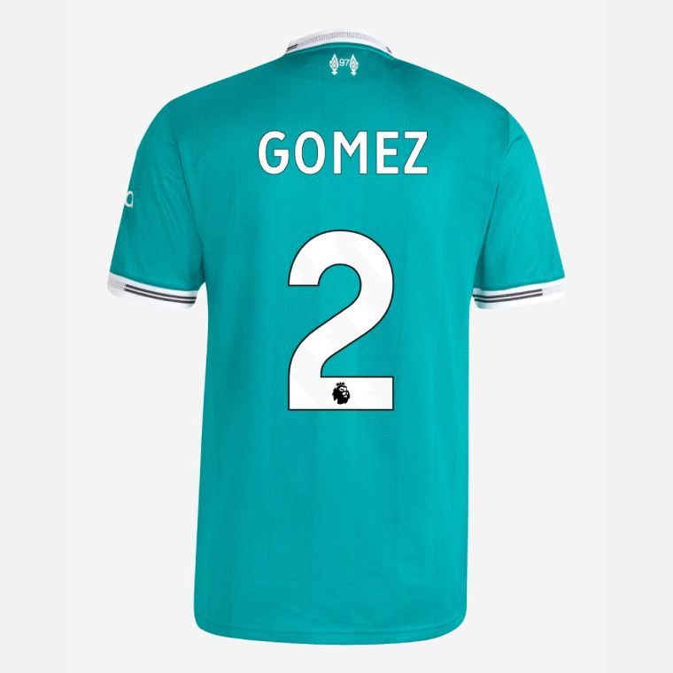 25-26 Liverpool Third GOMEZ 2 Jersey (Player Version）