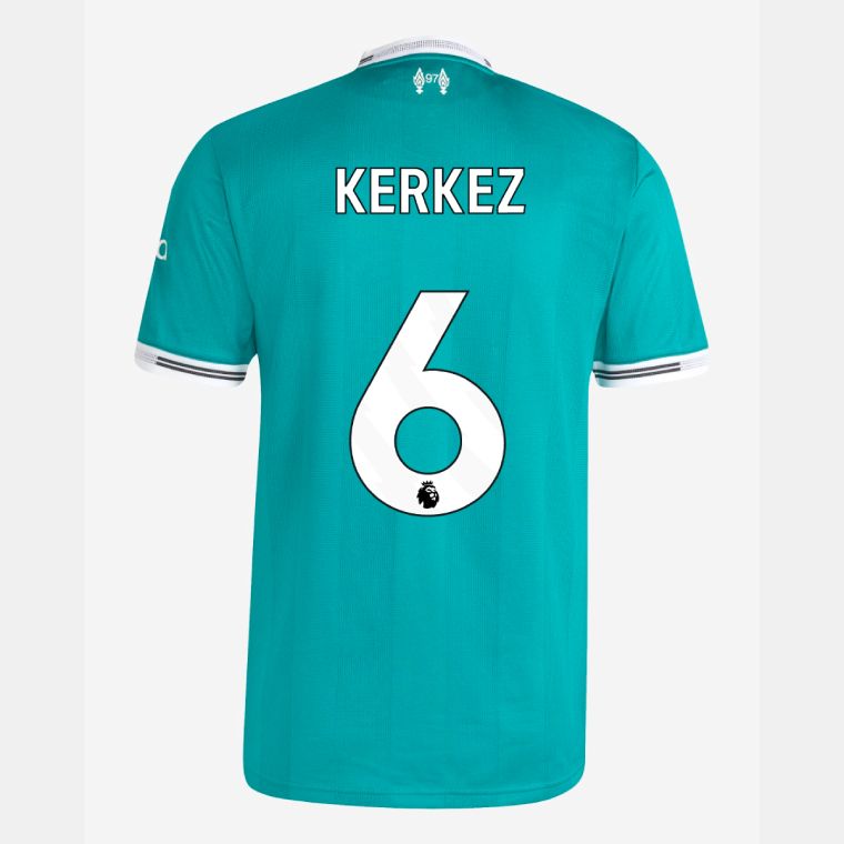 25-26 Liverpool Third KERKEZ 6 Jersey (Player Version）