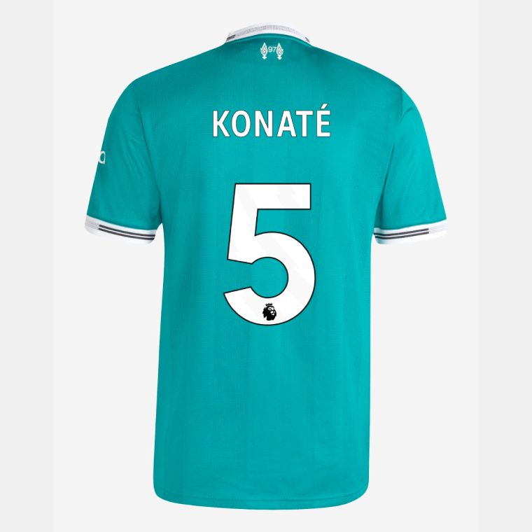 25-26 Liverpool Third KONATÉ 5 Jersey (Player Version）