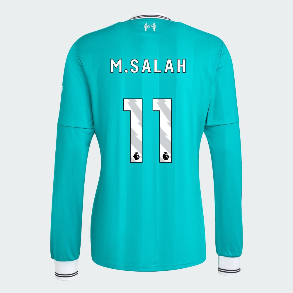 25-26 Liverpool Third M.SALAH 11 Long Sleeve Jersey