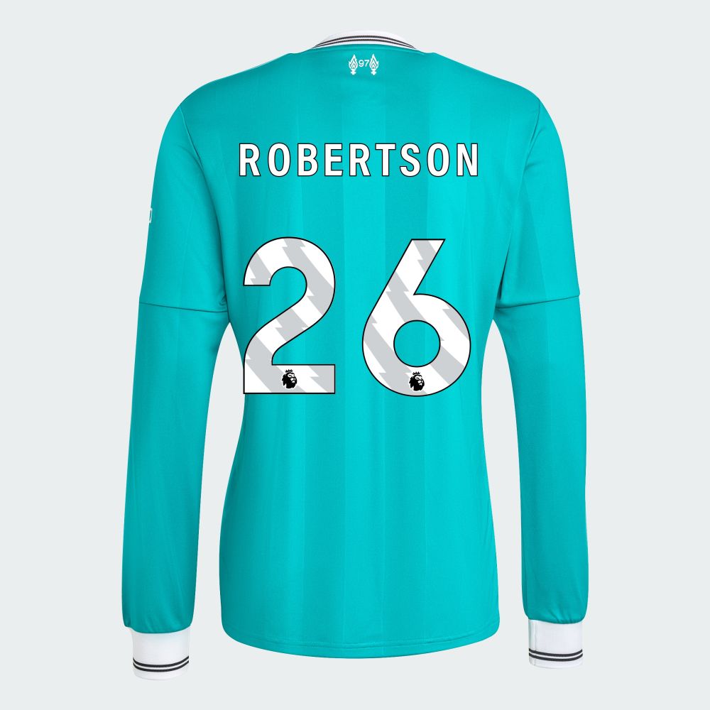 25-26 Liverpool Third ROBERTSON 26 Long Sleeve Jersey