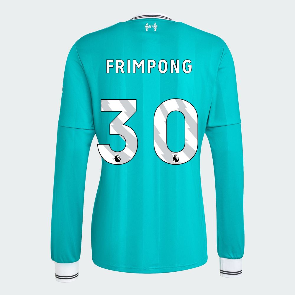 25-26 Liverpool Third FRIMPONG 30 Long Sleeve Jersey