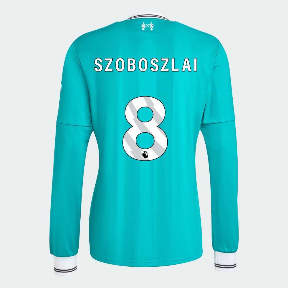 25-26 Liverpool Third SZOBOSZLAI 8 Long Sleeve Jersey