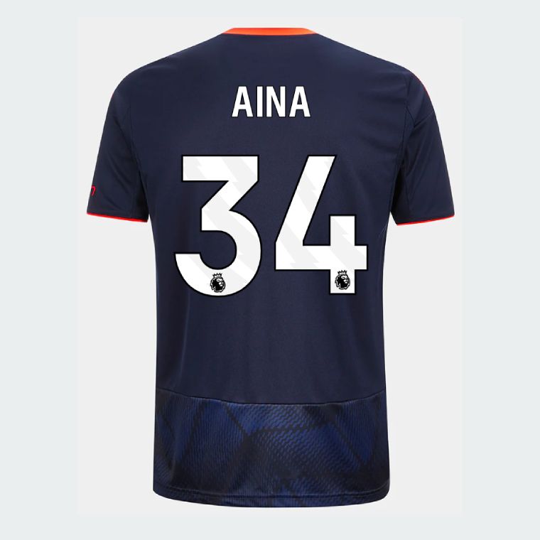 25-26 Nottingham Forest Third AINA 34 Jersey
