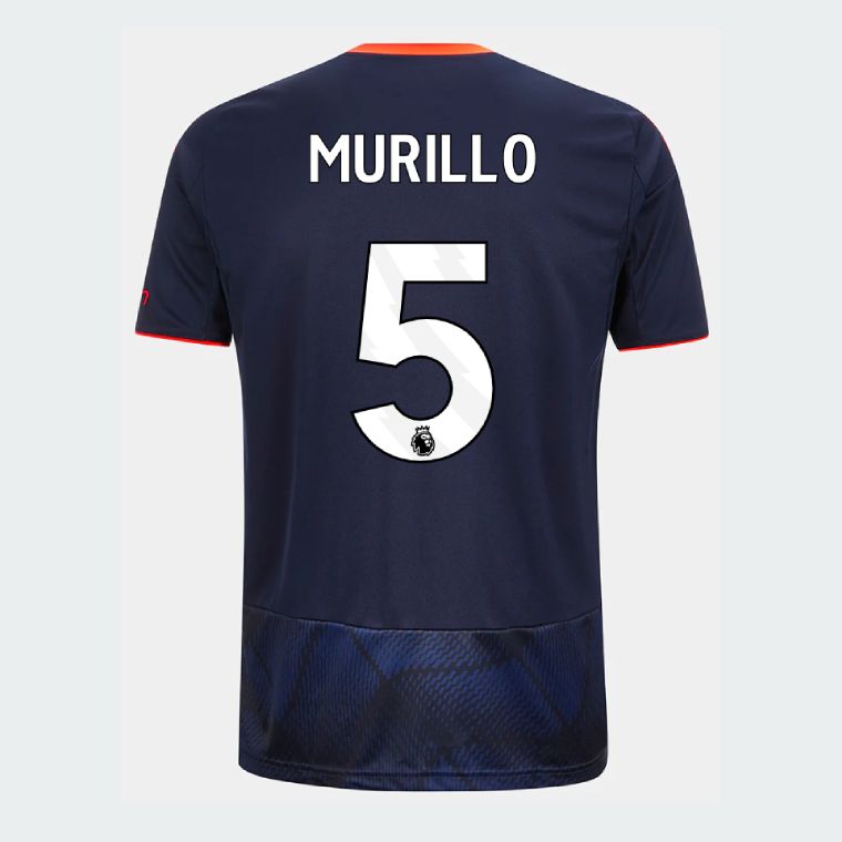 25-26 Nottingham Forest Third  MURILLO 5   Jersey