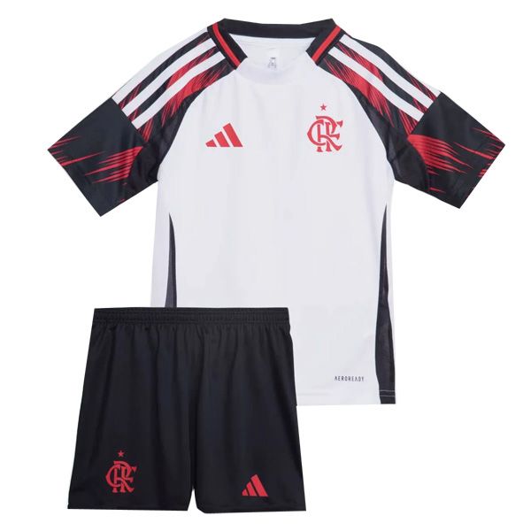 25-26 Flamengo Away Jersey Kids Kit