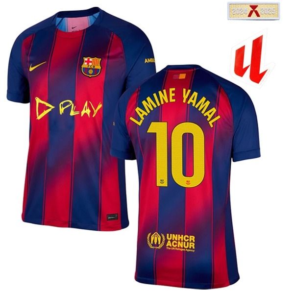 Barcelona Ed Sheeran x El Clásico Lamine Yamal 10 Home Limited Edition Jersey 2025/26