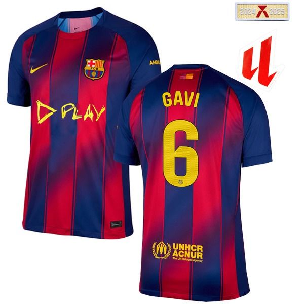 Barcelona Ed Sheeran x El Clásico Gavi 6 Home Limited Edition Jersey 2025/26