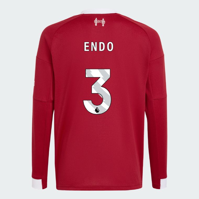 25-26 Liverpool Home ENDO 3 Long Sleeve Jersey
