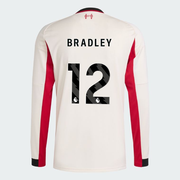 25-26 Liverpool Away BRADLEY 12 Long Sleeve Jersey