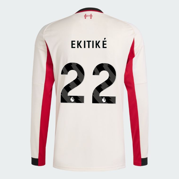 25-26 Liverpool Away EKITIKÉ 22 Long Sleeve Jersey