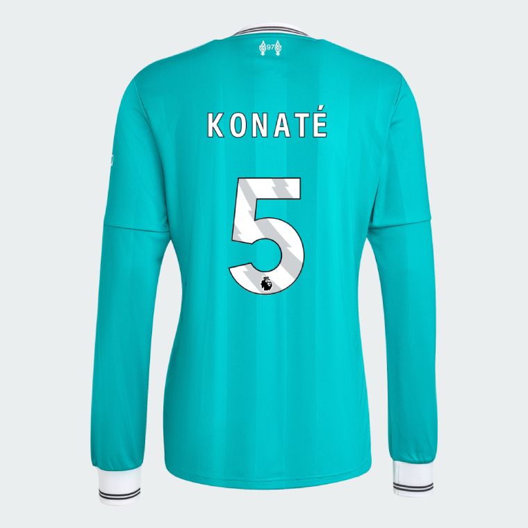 25-26 Liverpool Third KONATÉ 5 Long Sleeve Jersey