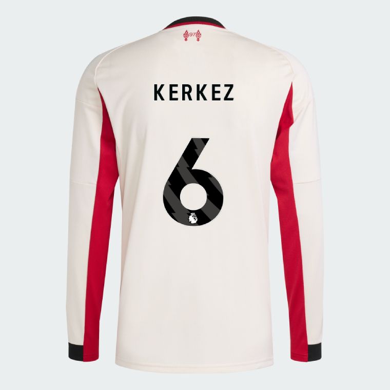 25-26 Liverpool Away KERKEZ 6 Long Sleeve Jersey
