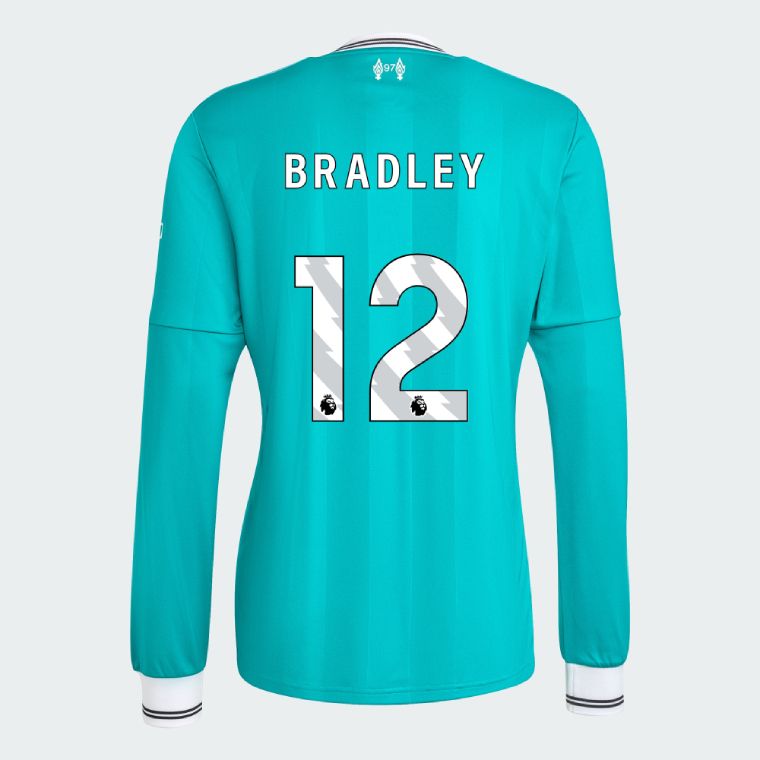 25-26 Liverpool Third BRADLEY 12 Long Sleeve Jersey