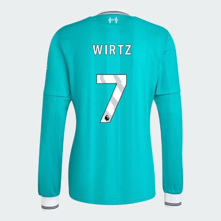 25-26 Liverpool Third WIRTZ 7 Long Sleeve Jersey