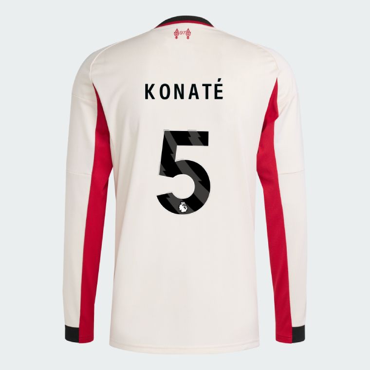 25-26 Liverpool Away KONATÉ 5 Long Sleeve Jersey