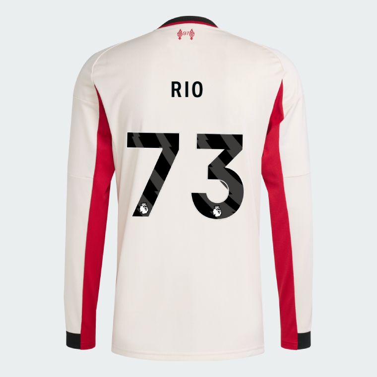 25-26 Liverpool Away RIO 73 Long Sleeve Jersey