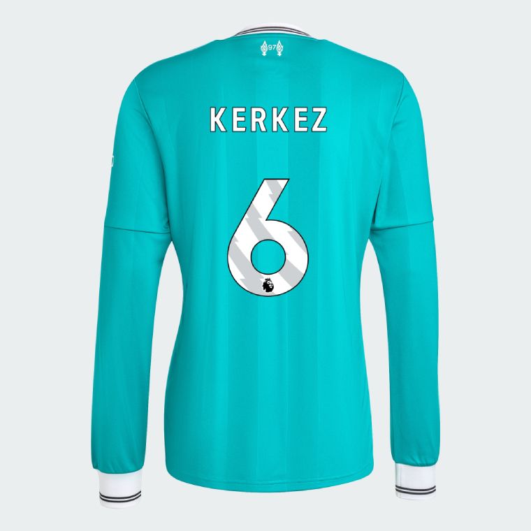25-26 Liverpool Third KERKEZ 6 Long Sleeve Jersey