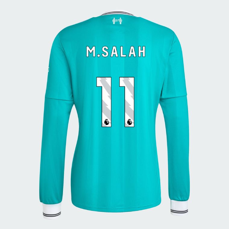 25-26 Liverpool Third M.SALAH 11 Long Sleeve Jersey