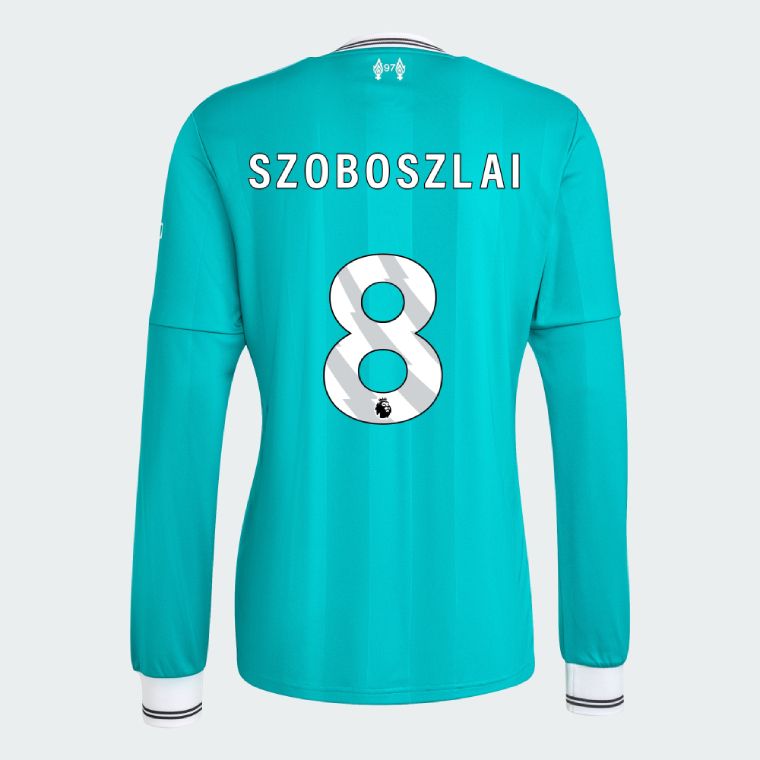 25-26 Liverpool Third SZOBOSZLAI 8 Long Sleeve Jersey