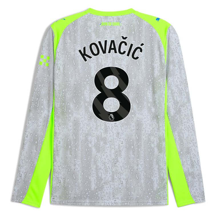 25-26 Manchester City Third KOVAČIĆ 8 Long Sleeve Jersey