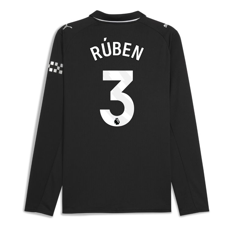 25-26 Manchester City Away RÚBEN 3 Long Sleeve Jersey