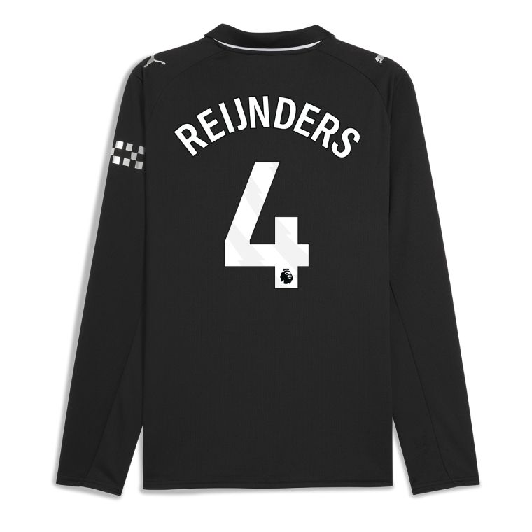 25-26 Manchester City Away REIJNDERS 4 Long Sleeve Jersey
