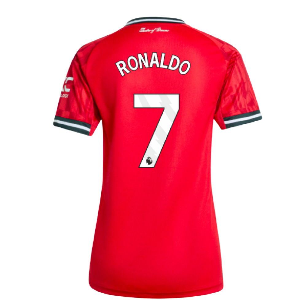 Manchester United Ronaldo 7 Home Women Jersey 2025/26