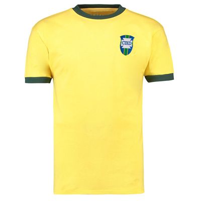 1970 Brazil Home Retro Jersey
