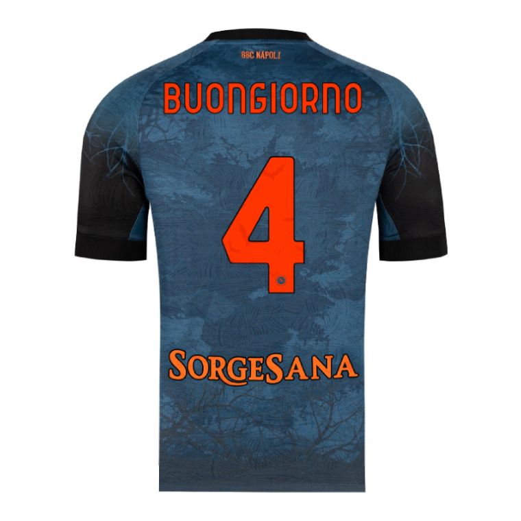 25-26 Napoli Home BUONGIORNO 4 Halloween Jersey