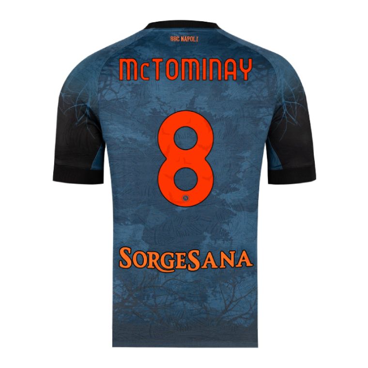 25-26 Napoli Home McTOMINAY 8 Halloween Jersey