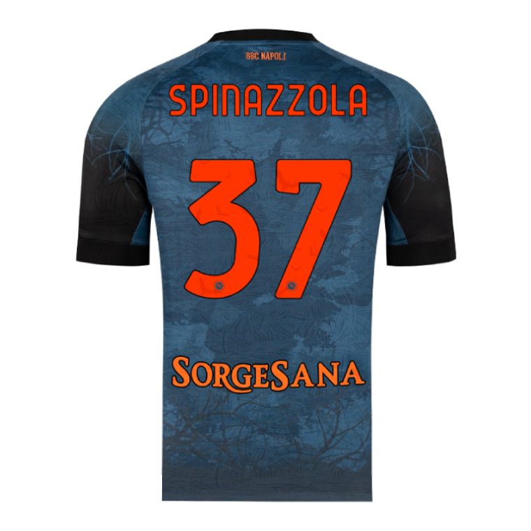 25-26 Napoli Home SPINAZZOLA 37 Halloween Jersey