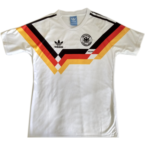 1990 West Germany Home Soccer Jersey (Replica)