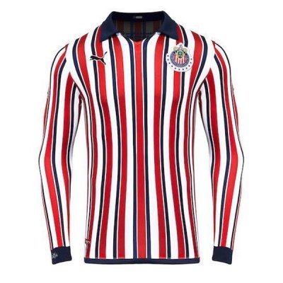 Puma Chivas Mundial De Clubes Long Sleeve Jersey Shirt 18/19 (Replica)