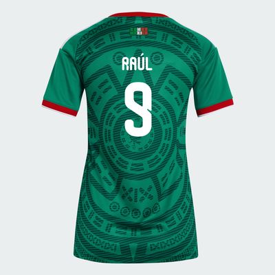 Mexico Raul Jimenez 9 Away World Cup Women's Jersey 2026