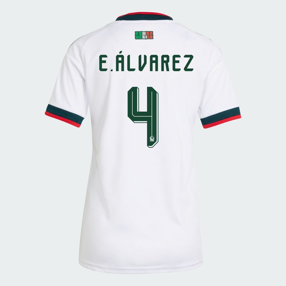 Mexico Edson Álvarez 4  Away World Cup Women's Jersey 2026