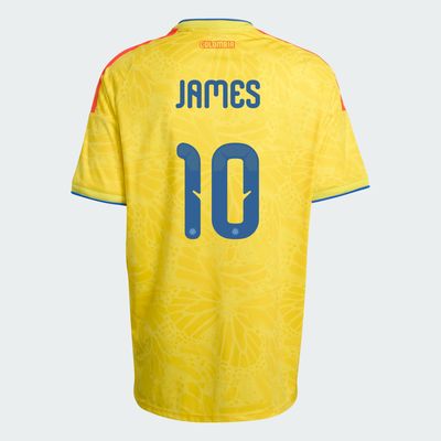 Colombia James Rodriguez 10 Home  World Cup Jersey 2026